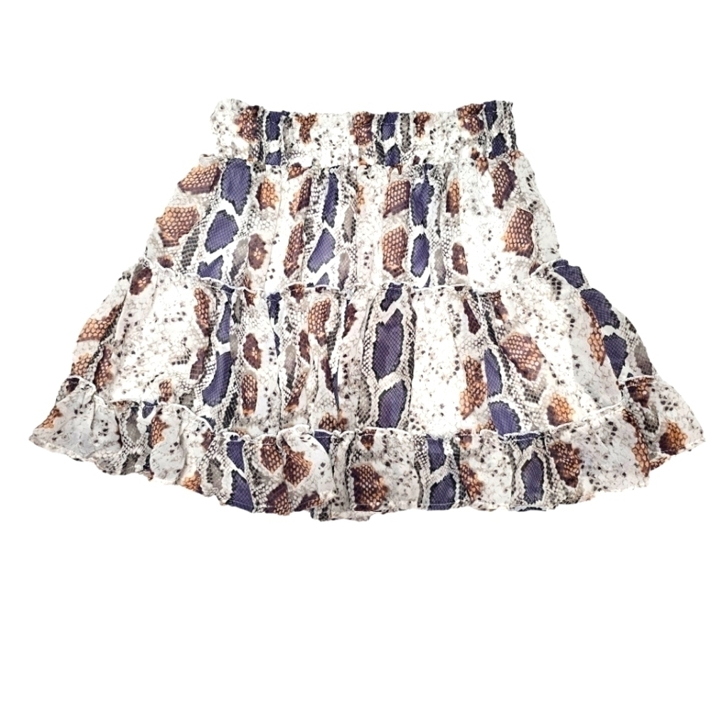 Entro Animal Print Skirt